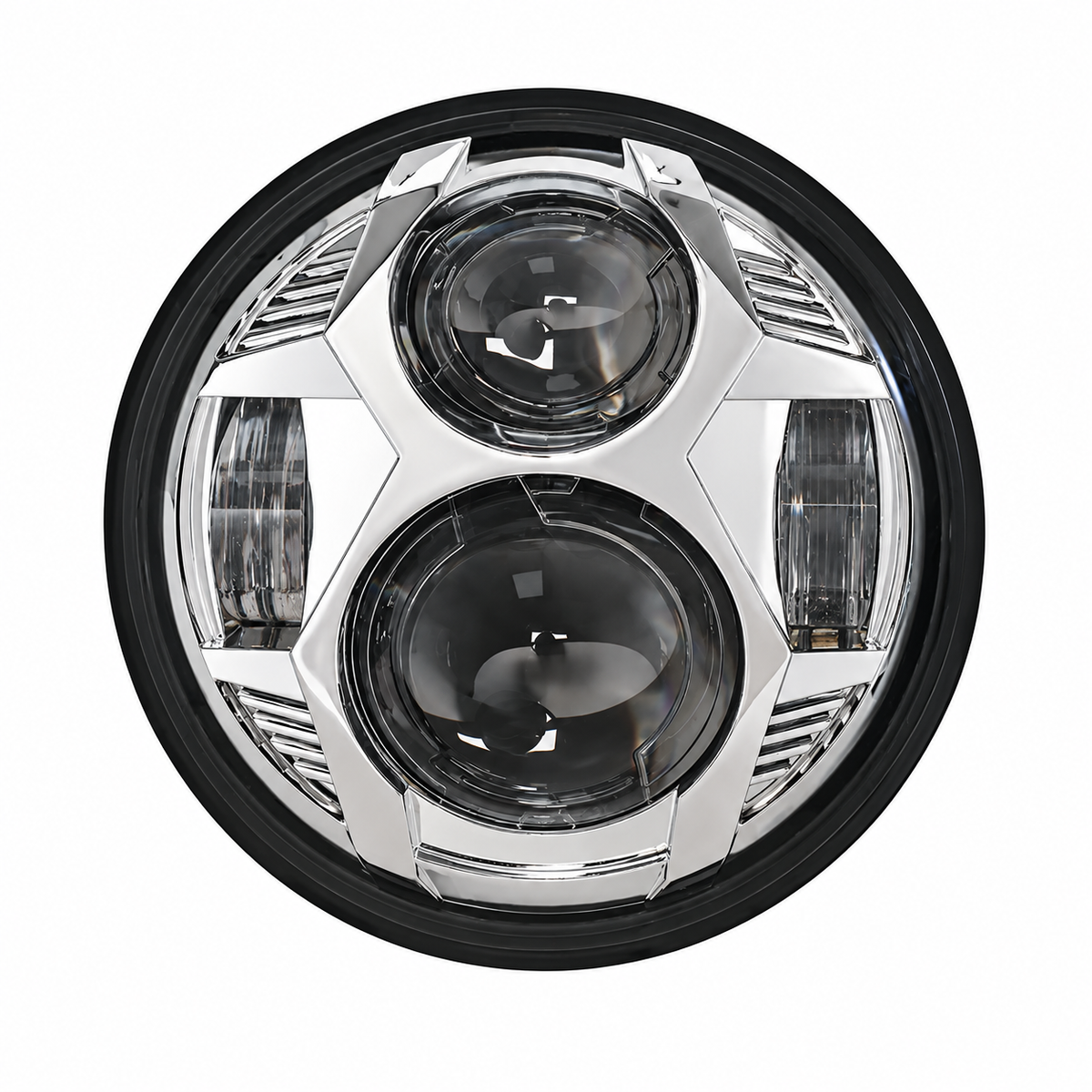 KTVMOTO Harley 5.75/7in LED Motorcycle Headlight, IP67 Waterproof-ML11