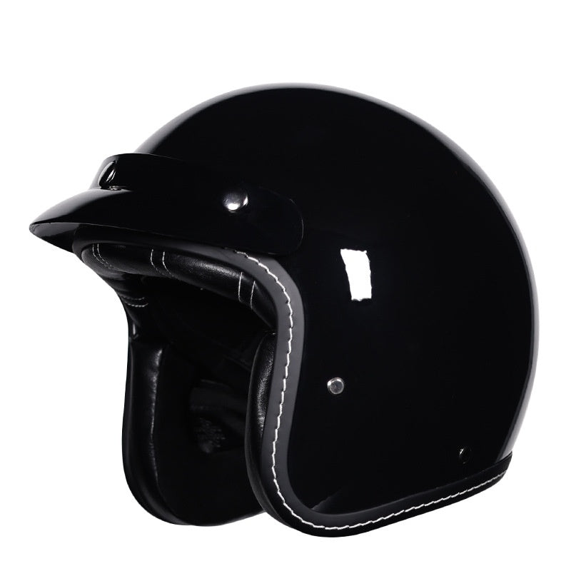 Retro 3/4 Motorcycle Helmet-I240