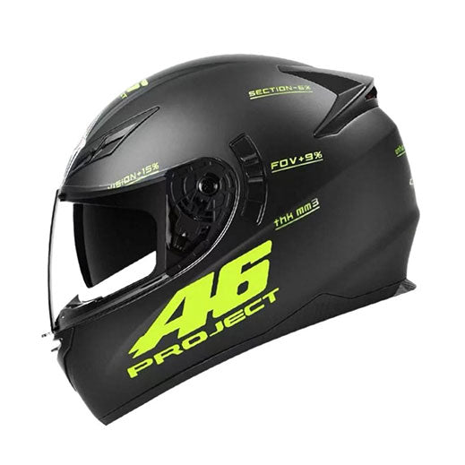 Retro full-face motorcycle helmet with goggles-I91