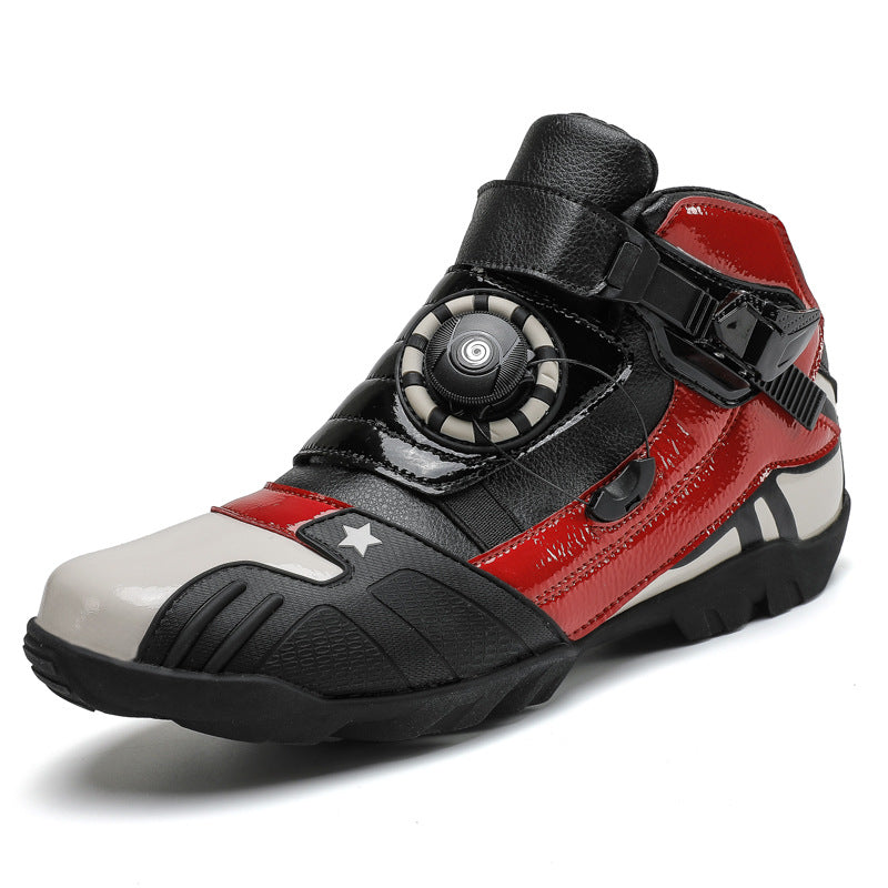 Motorcycle riding shoes for autumn and winter-K160