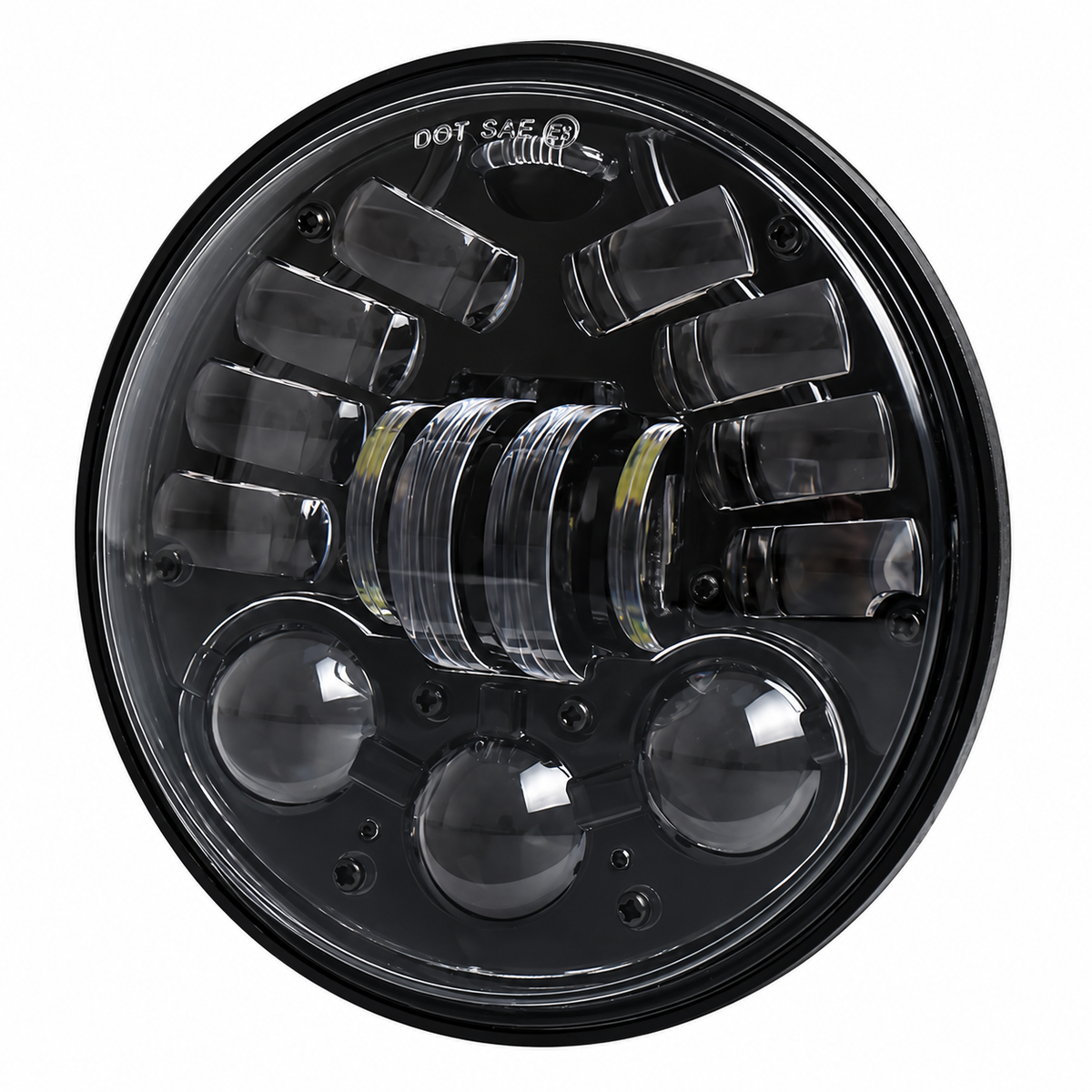 KTVMOTO Harley 5.75/7 Inch Adaptive LED Cornering Headlight -ML13
