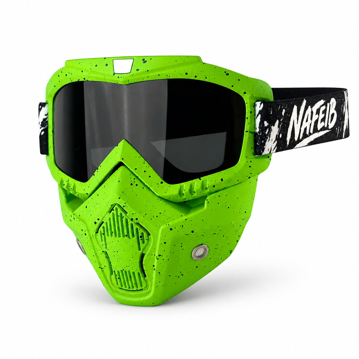 Motorcycle riding mask helmet goggles detachable face shield-H48