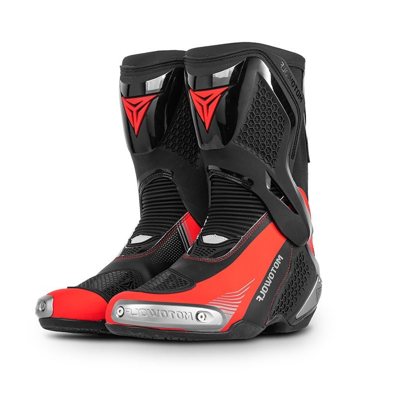 Motorcycle anti-slip and anti-fall riding boots-K54