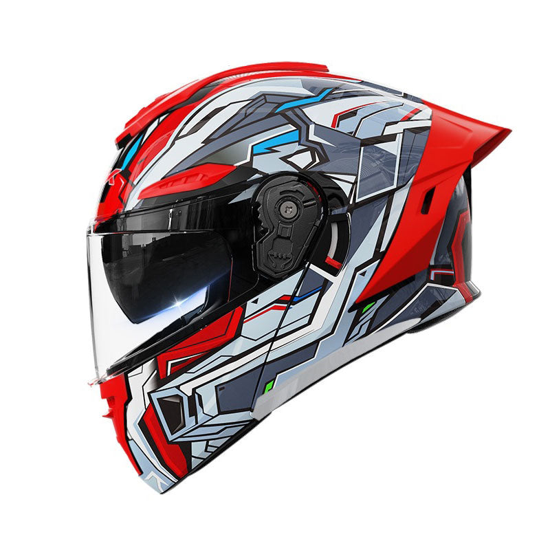 DOT approved modular motorcycle helmet dual mirrors-I132