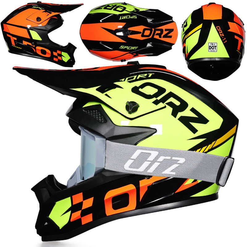 New Breathable Rally/Motocross Racing Helmet-I224