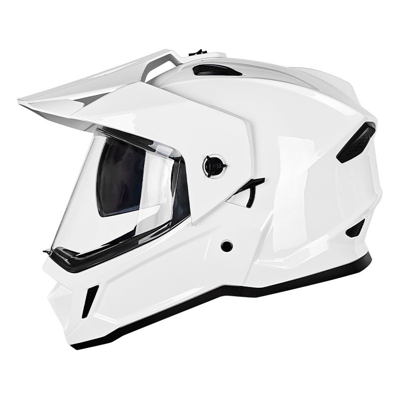 Full-Face Carbon Fiber Adventure Helmet-I107