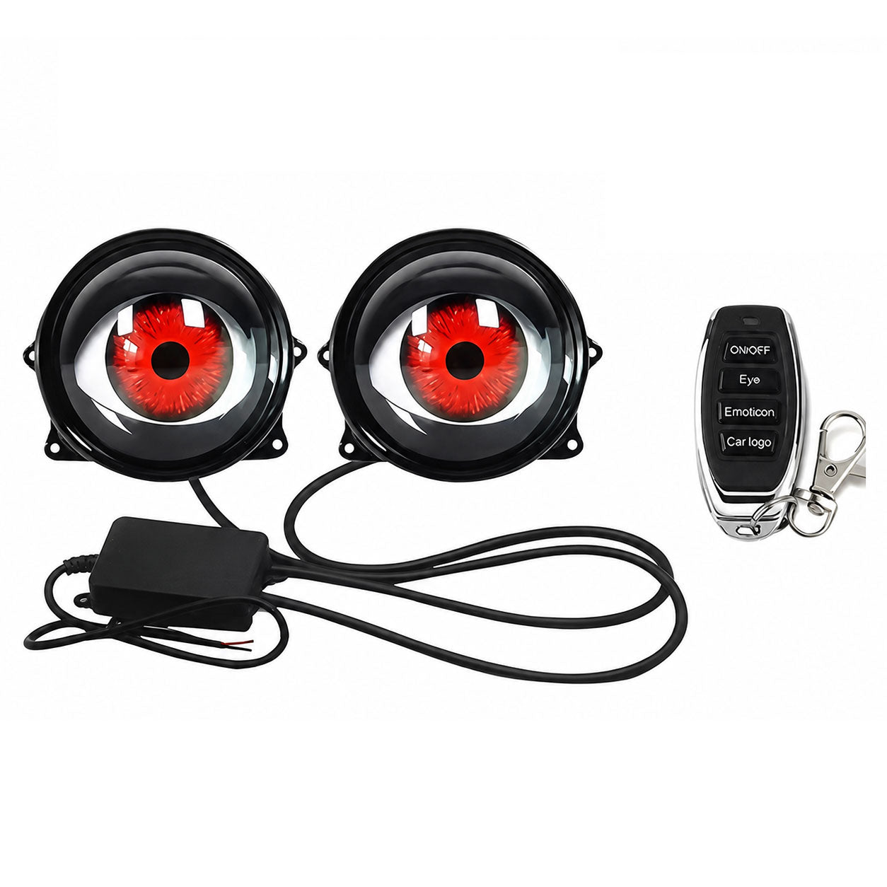 KTVMOTO Motorcycle dynamic big eyes devil eye light-D24