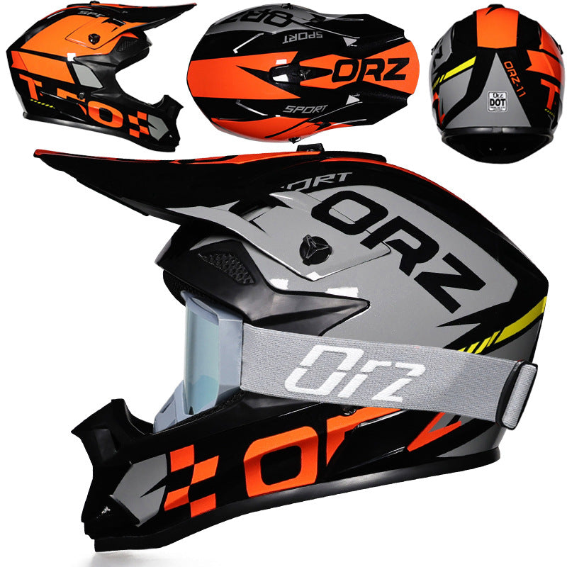 New Breathable Rally/Motocross Racing Helmet-I224