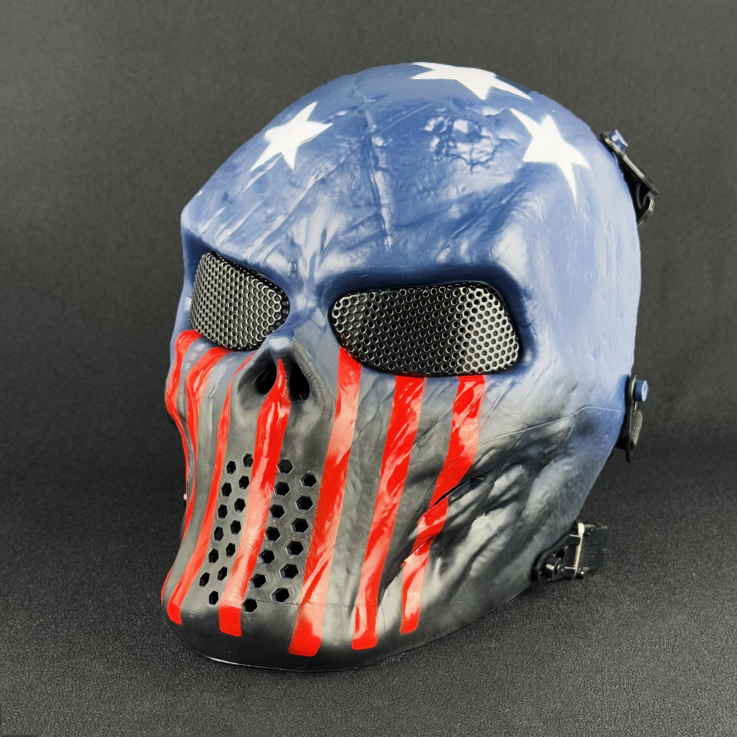 Motorcycle skull helmet tactical mask-H53