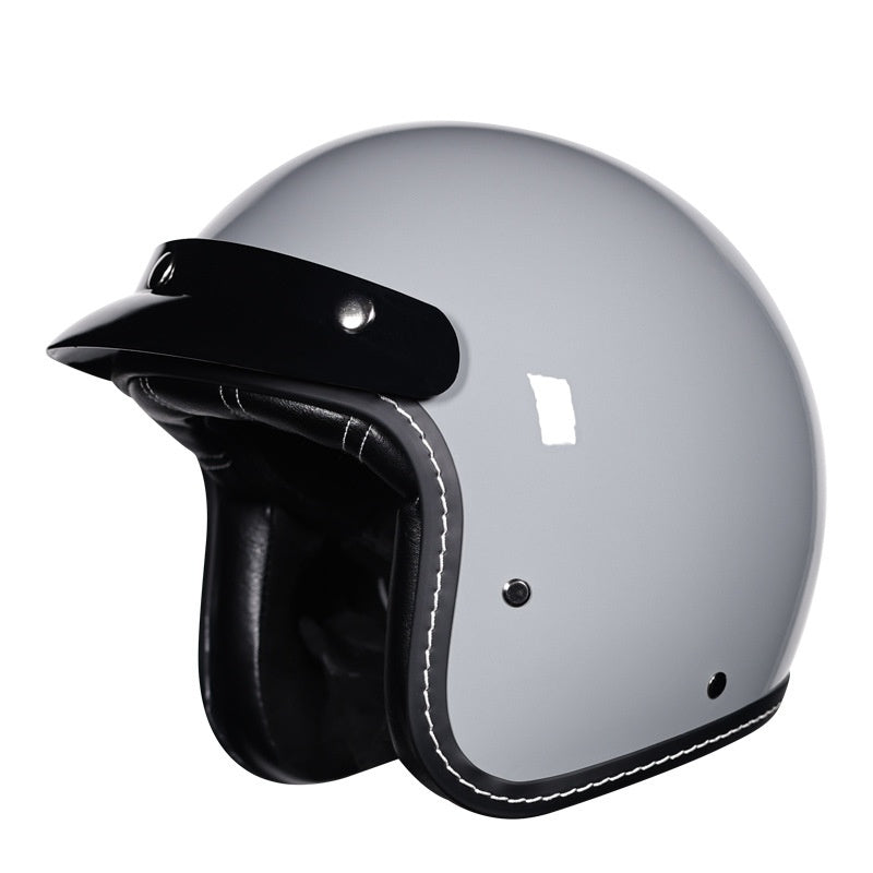 Retro 3/4 Motorcycle Helmet-I240