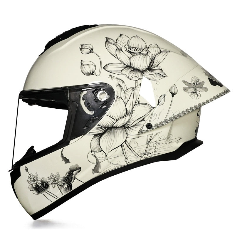 Bluetooth slot for full-face motorcycle helmet-I235
