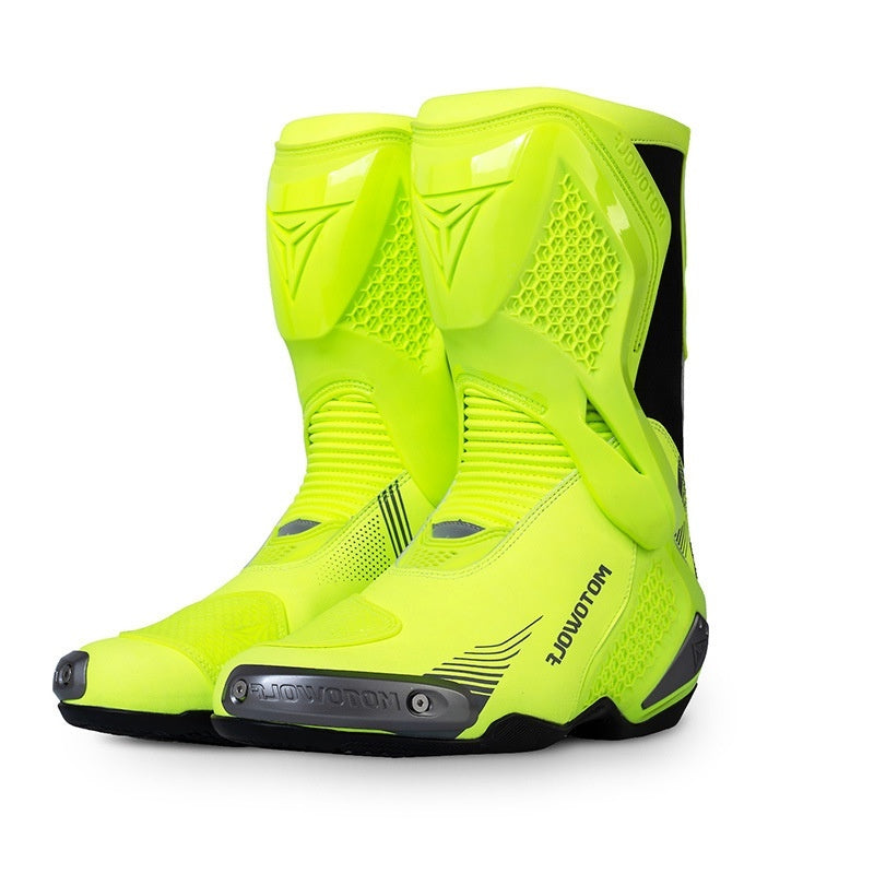 Motorcycle anti-slip and anti-fall riding boots-K54