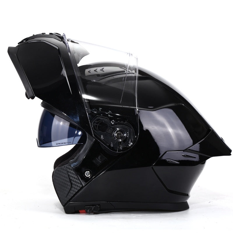Flip-Up Modular Motorcycle Helmet — Dual Visors-I88