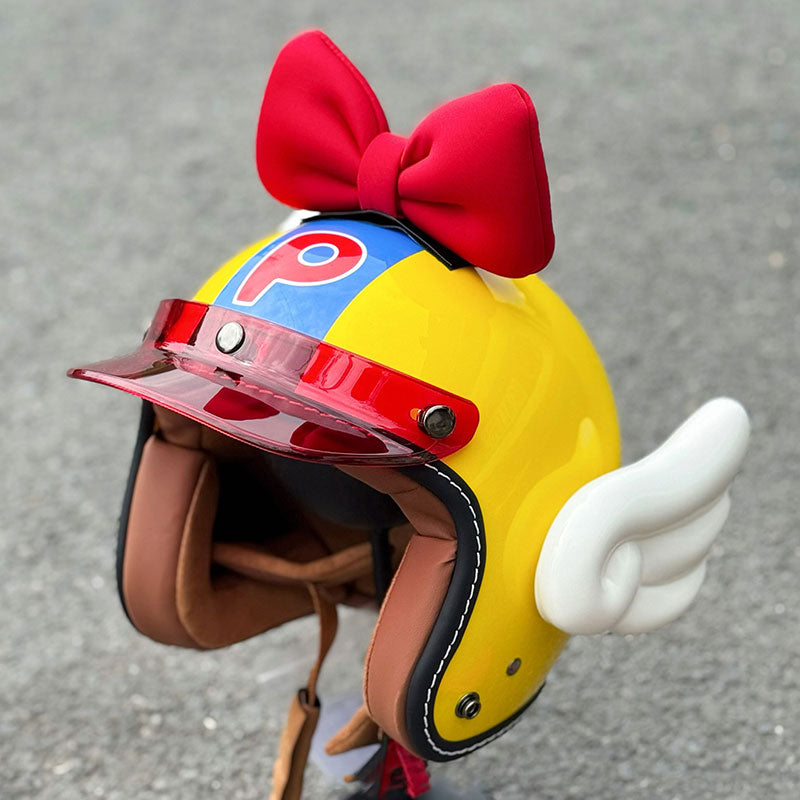 Retro motorcycle helmet three-quarter helmet-I33