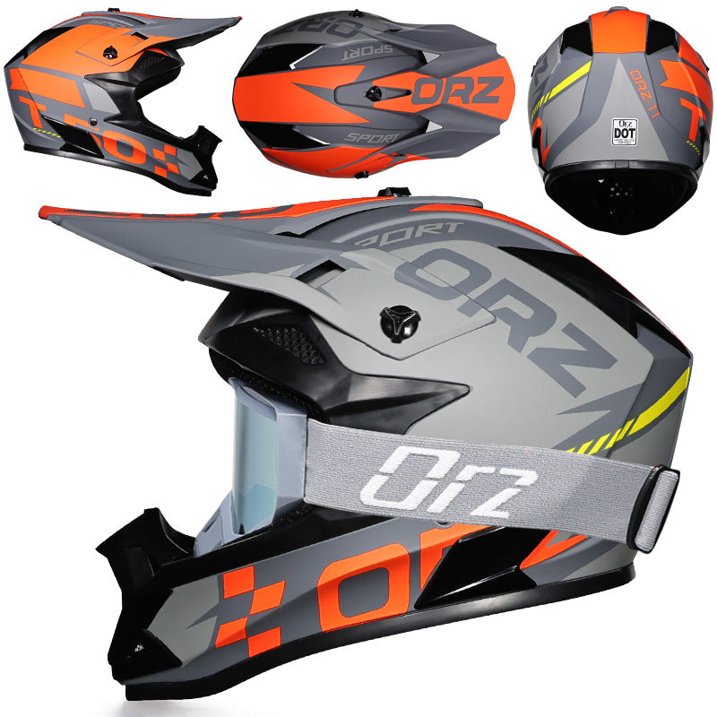 New Breathable Rally/Motocross Racing Helmet-I224