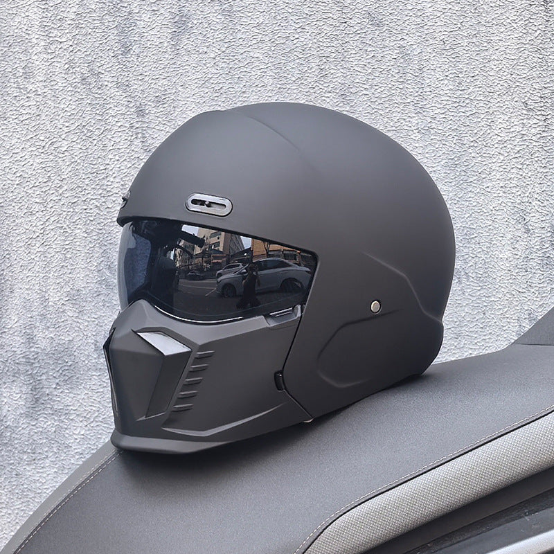 Motorcycle Cruiser-Style Detachable Scorpion Helmet-I178