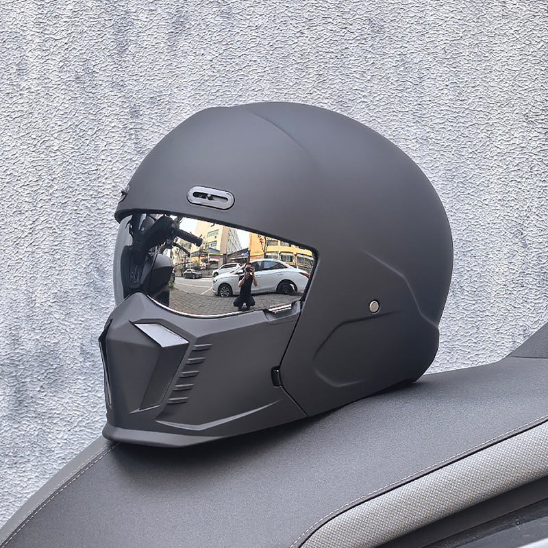 Motorcycle Cruiser-Style Detachable Scorpion Helmet-I178