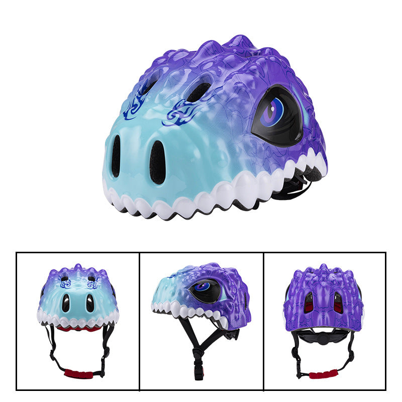 Dinosaur children's helmet-I43