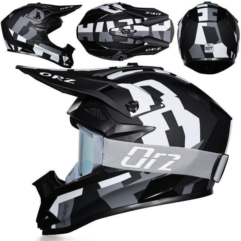 New Breathable Rally/Motocross Racing Helmet-I224