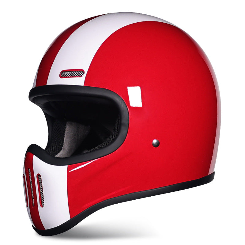 Fiberglass Retro Helmet-I219