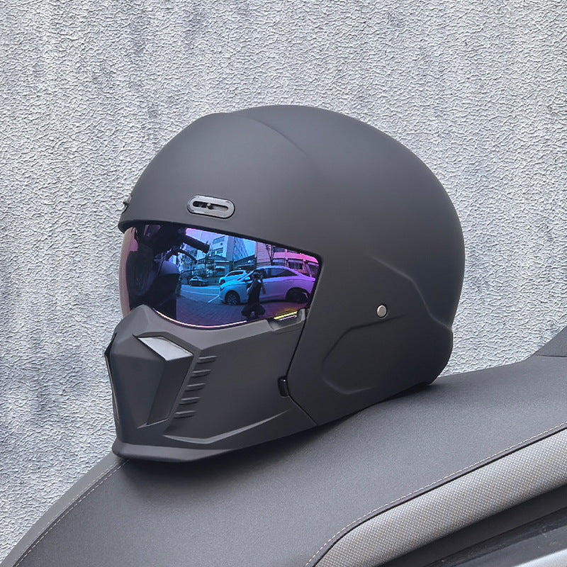Motorcycle Cruiser-Style Detachable Scorpion Helmet-I178