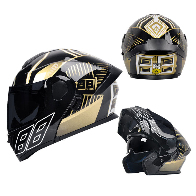 Monkey King Modular Motorcycle Helmet-I87