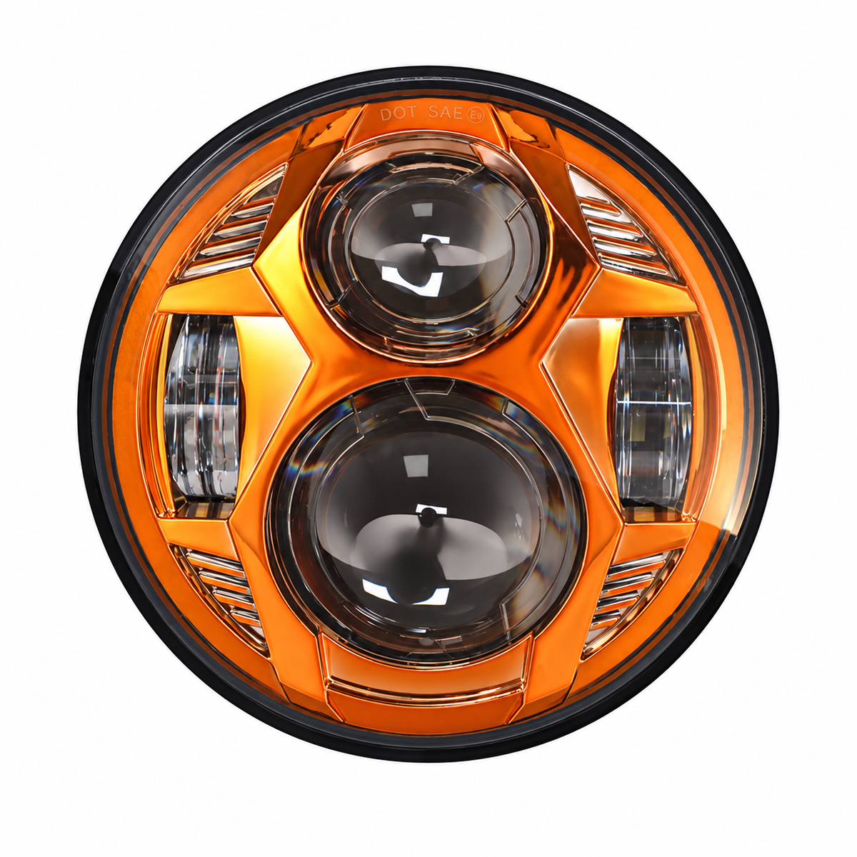 KTVMOTO Harley 5.75/7in LED Motorcycle Headlight, IP67 Waterproof-ML11