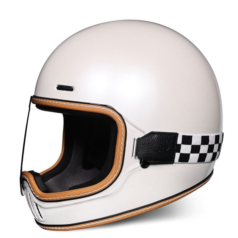 Retro cruiser motorcycle helmet-I217
