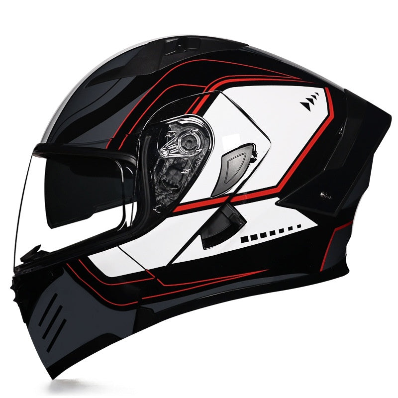 DOT certified motorcycle flip-up helmet-I253