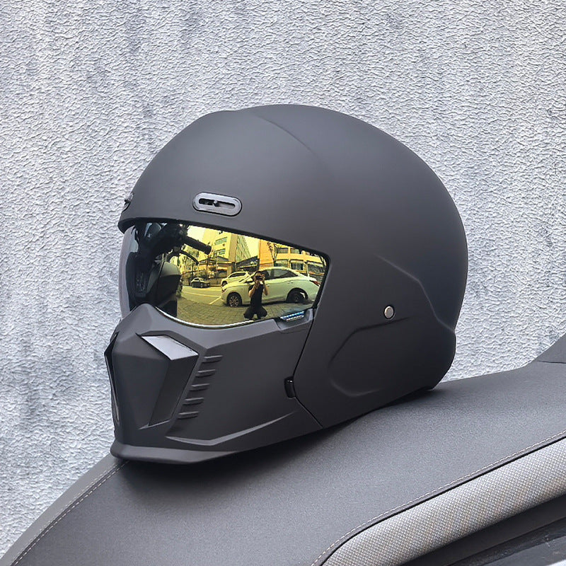 Motorcycle Cruiser-Style Detachable Scorpion Helmet-I178