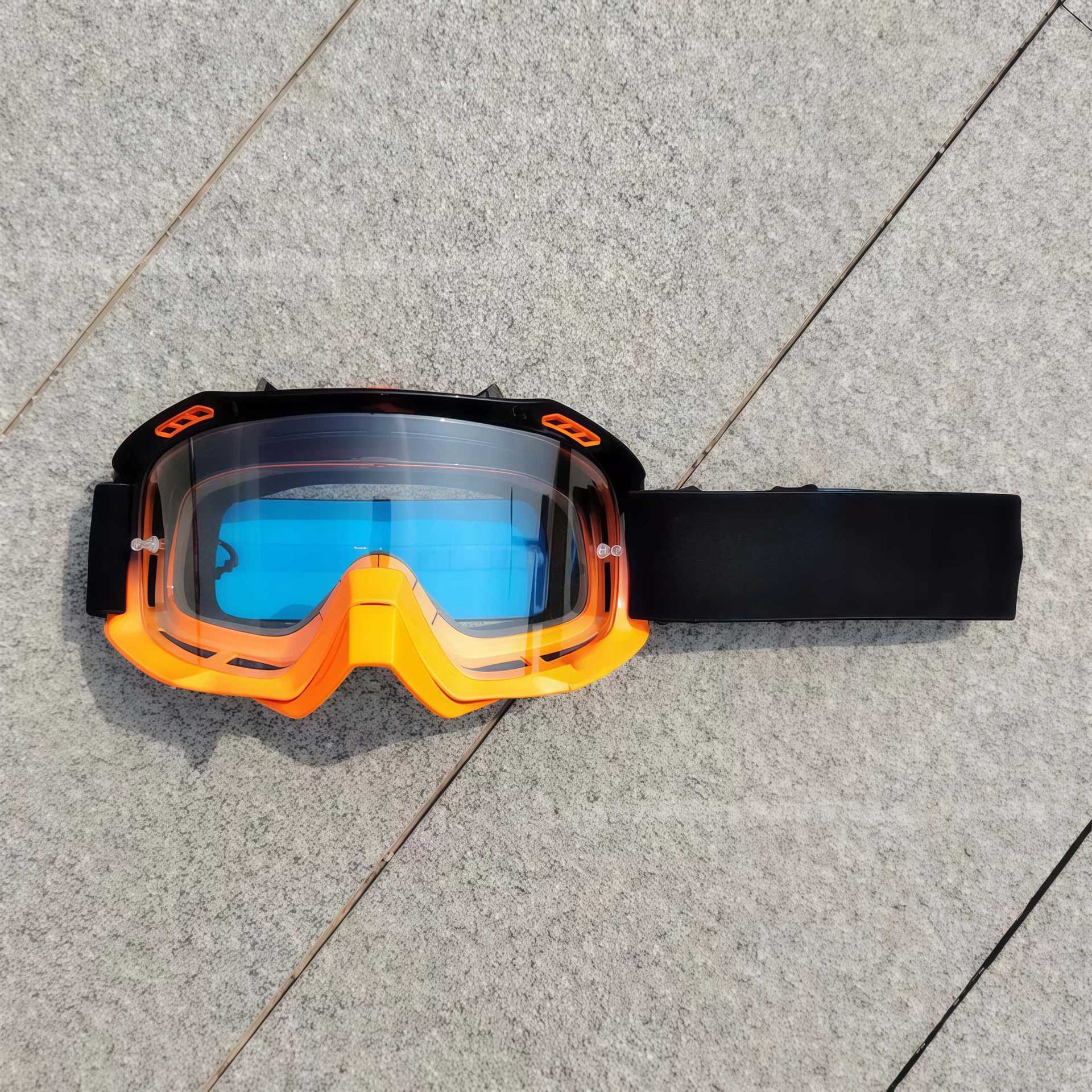 Motorcycle outdoor off-road goggles (gradient frame)-H72