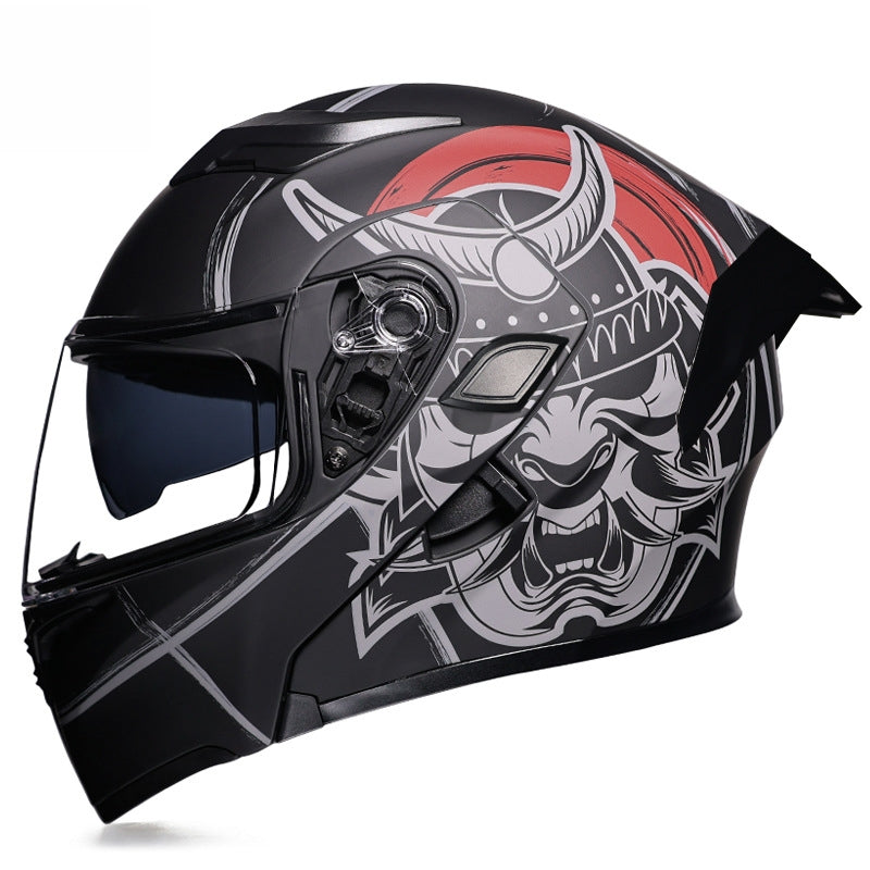 Cyberpunk Mech Full Helmet Motorcycle Helmet Sci-Fi Gear-I59