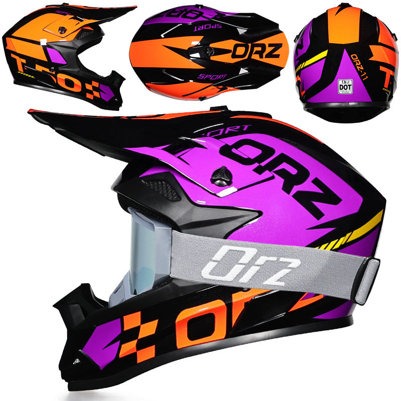 New Breathable Rally/Motocross Racing Helmet-I224