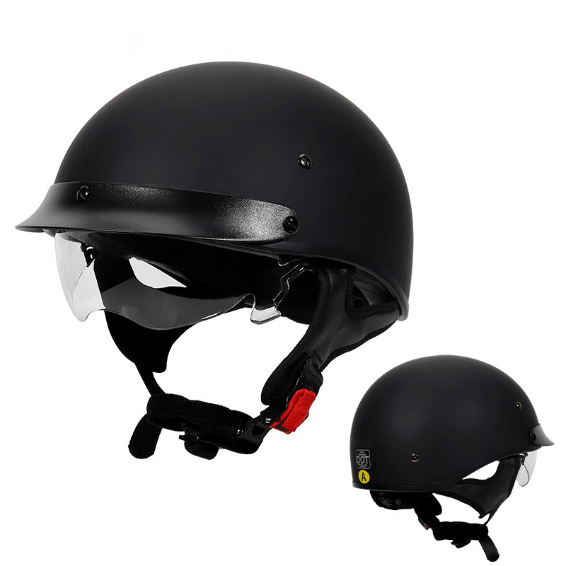 Retro motorcycle helmet-I38