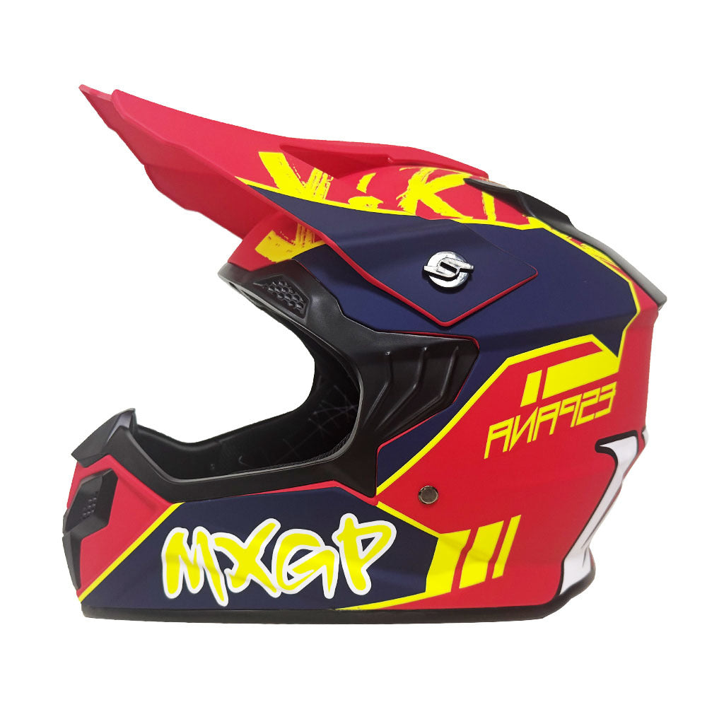 Graffiti Motocross Full Helmet-I83