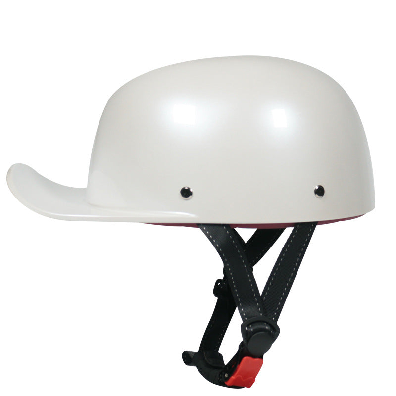 Retro-style duckbill helmet-I248