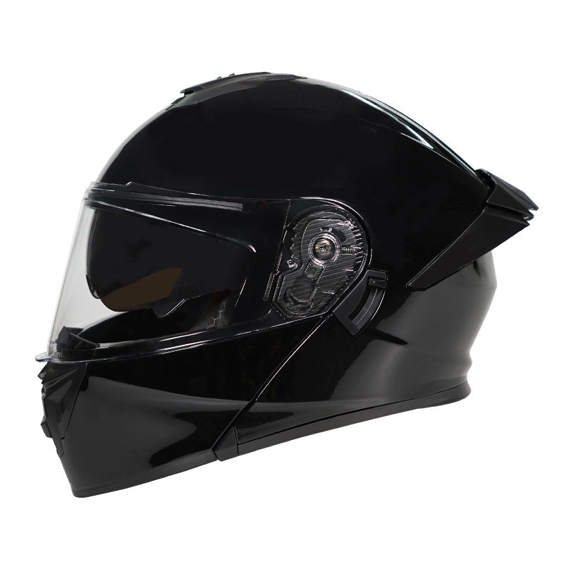 Dual-lens flip-up full-face helmet-I96