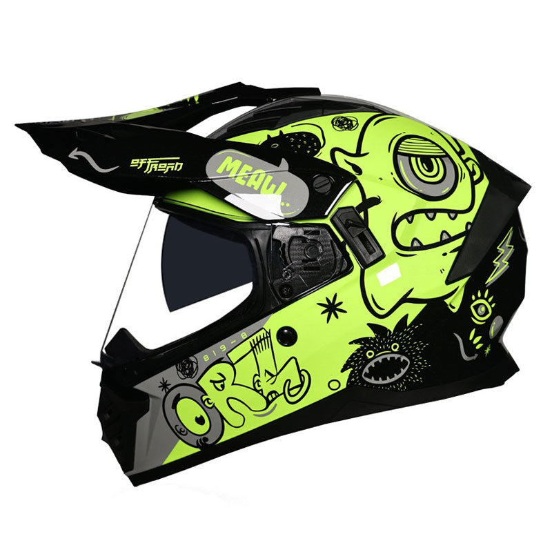 Adventure Touring and Rally Motorcycle Helmet-I229