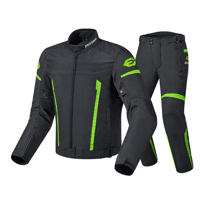 Motorcycle riding clothes are breathable, windproof and waterproof-J54