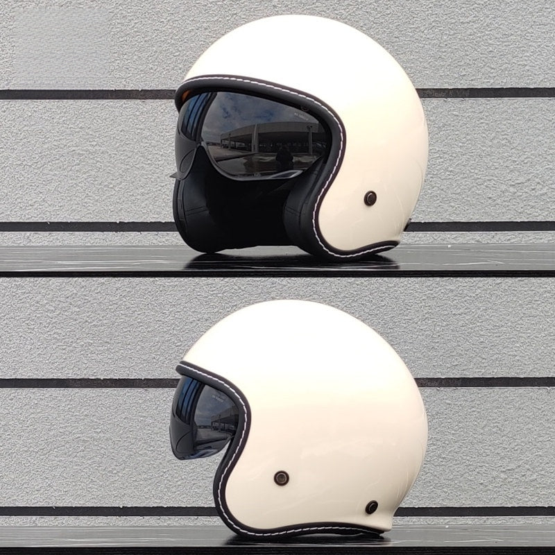 Retro motorcycle helmet, suitable for all seasons-I22