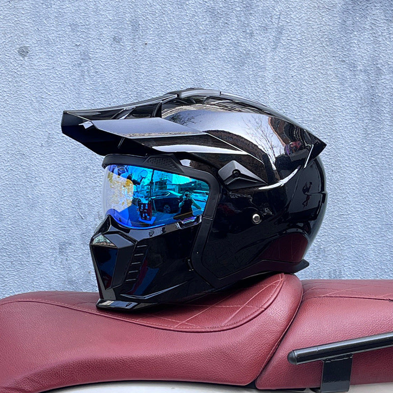 Retro Full-Face Helmet-I238