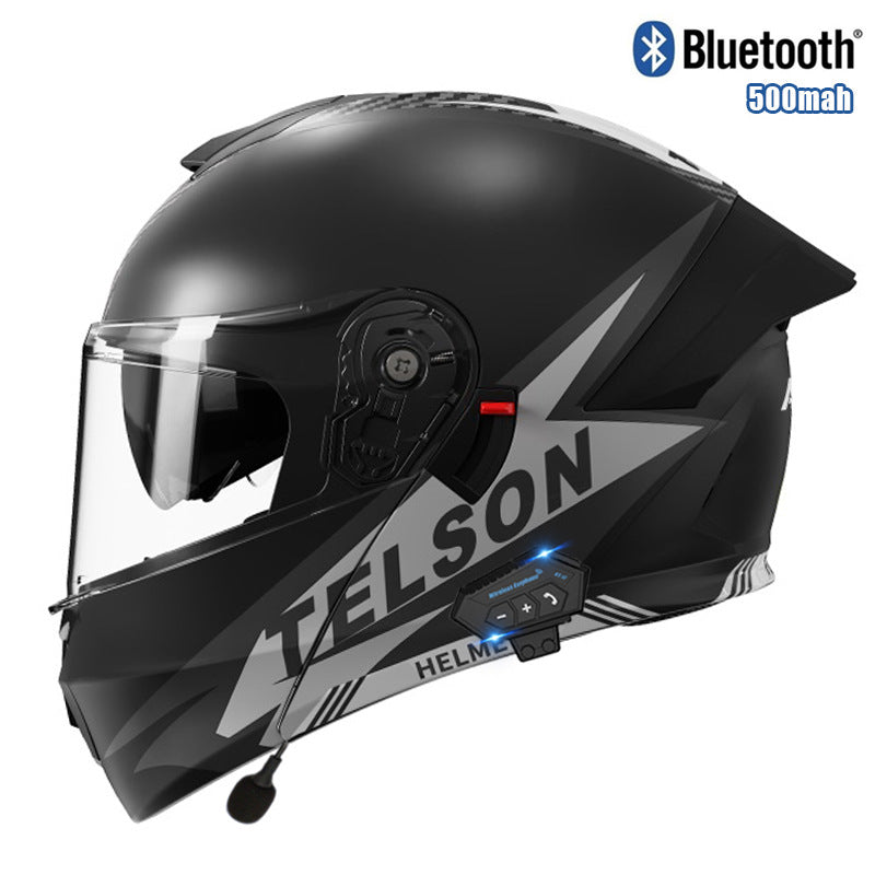 flip lid motorcycle helmets Bluetooth flip-top motorcycle helmet-I104