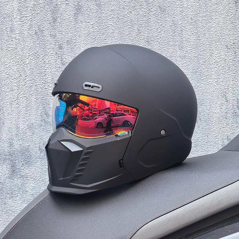 Motorcycle Cruiser-Style Detachable Scorpion Helmet-I178