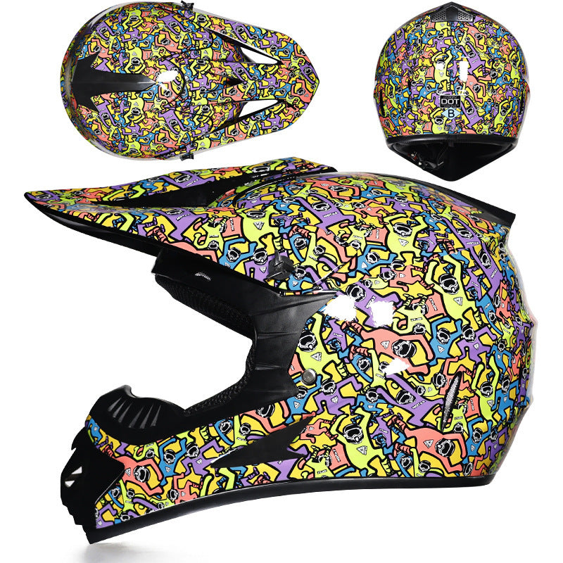 Off-road motorcycle helmet-I247