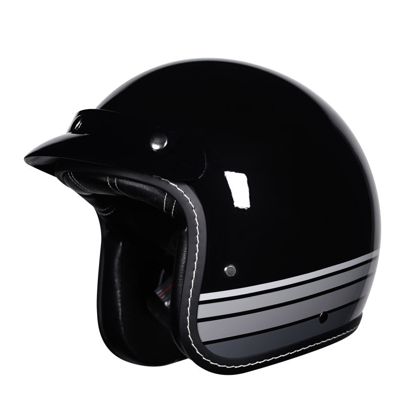 Retro 3/4 Motorcycle Helmet-I241