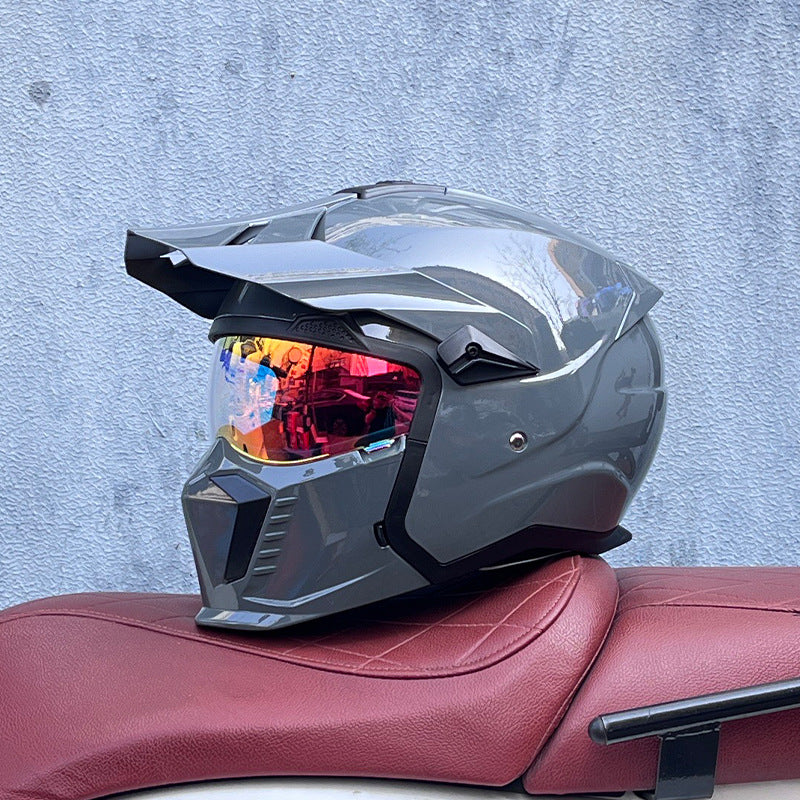 Retro Full-Face Helmet-I238