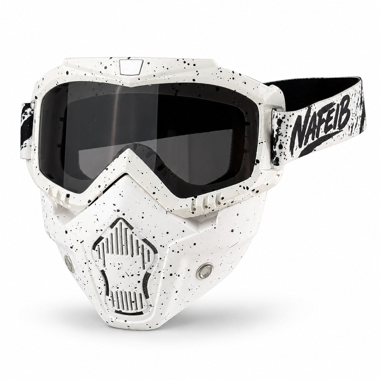 Motorcycle riding mask helmet goggles detachable face shield-H48
