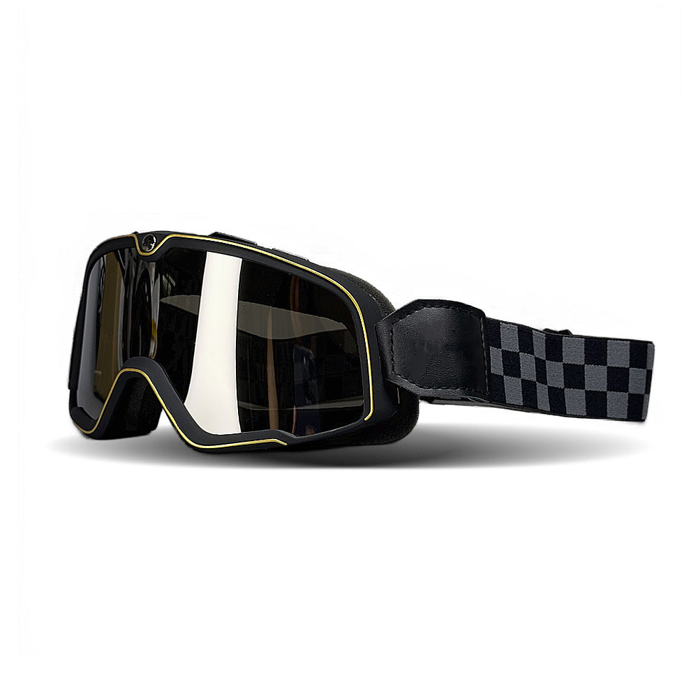KTVMOTO Windproof Goggles for Outdoor Riding on Vintage Motorcycles-H12