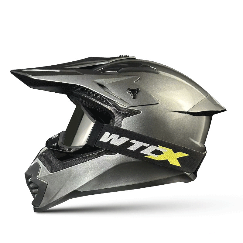 Colorful motocross helmets and goggles-I61
