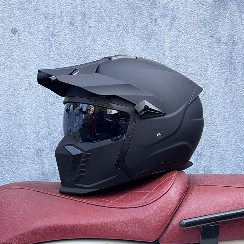 Retro Full-Face Helmet-I238